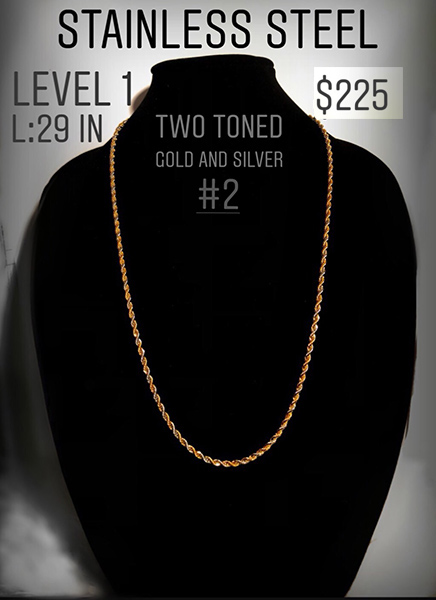 Stainless Steel Necklace Level 1 