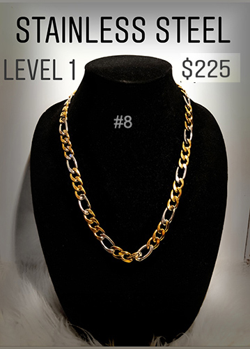 Stainless Steel Necklace Level  1