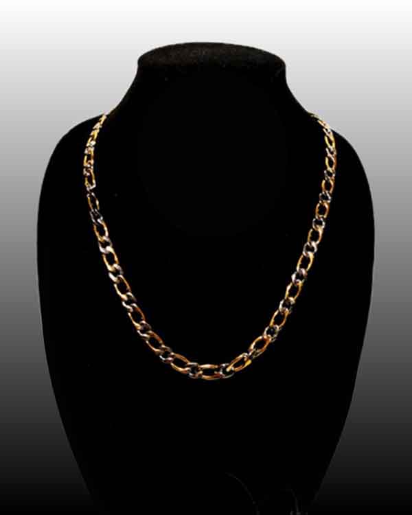 Level-1 2 Tone Yellow and Gold Grounding Frequency Necklaces